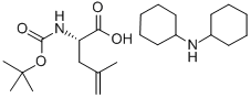 4-Pentenoicacid,2-[[(1,1-dimethylethoxy)carbonyl]amino]-4-methyl-,(S)-,compd.withN-cyclohexylcyclohexanamine(1:1)(9CI)