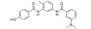 ZM336372;Zinc00581684;Benzamide,3-(dimethylamino)-N-[3-[(4-hydroxybenzoyl)amino]-4-methylphenyl]-