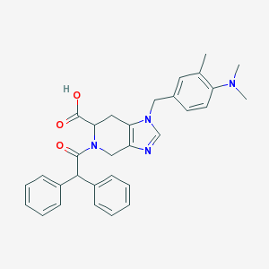 PD123319;1H-Imidazo[4,5-c]pyridine-6-carboxylicacid,1-[[4-(dimethylamino)-3-methylphenyl]methyl]-5-(2,2-diphenylacetyl)-4,5,6,7-tetrahydro-,(6S)-