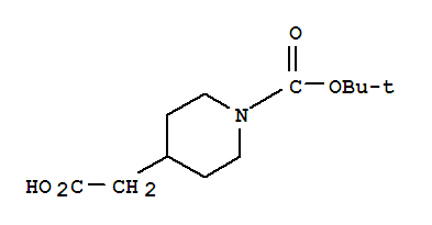 1-Boc-4-piperidylacetic acid