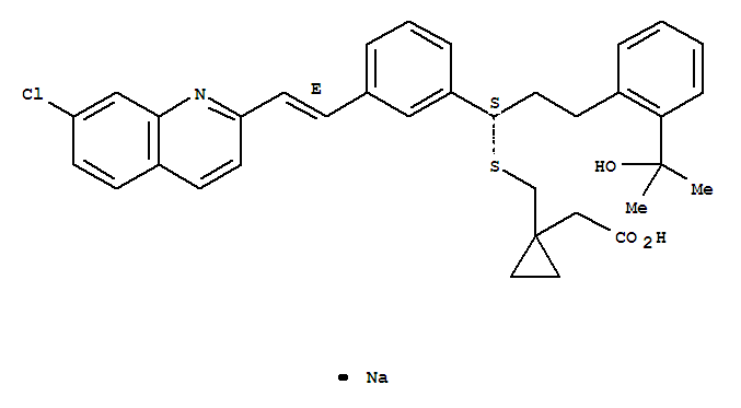 (S,E)-2-(1-(((1-(3-(2-(7-chloroquinolin-2-yl)vinyl)phenyl)-3-(2-(2-hydroxypropan-2-yl)phenyl)propyl)thio)methyl)cyclopropyl)aceticacid
