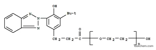 UV-1130, [3-[3-(2H-Benzotriazol-2-yl)-5-(1,1-diMethylethyl)-4-hydroxyphenyl]-1-oxopropyl]-hydroxypoly(oxo-1,2-ethanediyl)