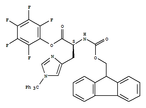 Fmoc-His(Trt)-OPfp