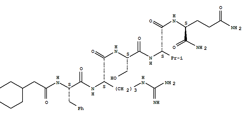 CYCLOHEXYLACETYL-PHE-ARG-SER-VAL-GLN-NH2