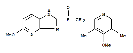 Tenatoprazole;TU-199;5-methoxy-2-((4-methoxy-3,5-dimethylpyridin-2-yl)methylsulfinyl)-3H-imidazo[4,5-b]pyridine