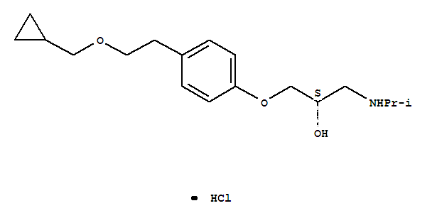 LevobetaxololHCl;AL1577A;2-Propanol,1-[4-[2-(cyclopropylmethoxy)ethyl]phenoxy]-3-[(1-methylethyl)amino]-,hydrochloride(1:1),(2S)-