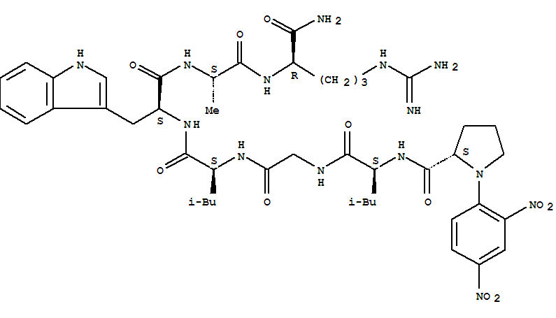 1-(2,4-Dinitrophenyl)-L-prolyl-L-leucylglycyl-L-leucyl-L-tryptophyl-L-alanyl-D-argininamide