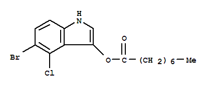 5-BROMO-4-CHLORO-3-INDOLYLCAPRYLATE