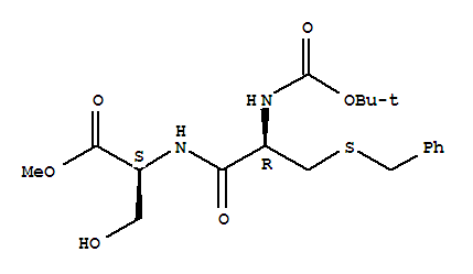L-Serine,N-[N-[(1,1-dimethylethoxy)carbonyl]-S-(phenylmethyl)-L-cysteinyl]-,methylester