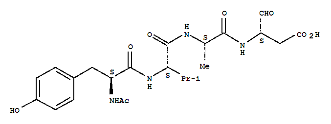 Ac-Tyr-Val-Ala-Asp-aldehyde(pseudoacid)