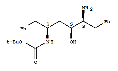 [(1S,3S,4S)-4-Amino-3-hydroxy-5-phenyl-1-(phenylmethyl)pentyl]-carbamicacid1,1-dimethylethylester