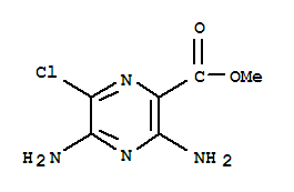 Methyl3,5-diamino-6-chloropyrazine-2-carboxylate