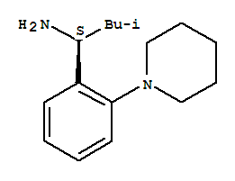 (S)-3-Methyl-1-(2-piperidin-1-ylphenyl)butylamine