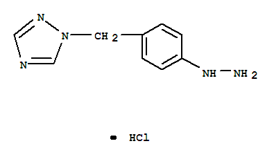 1-[(4-Hydrazinophenyl)methyl]-1H-1,2,4-triazolehydrochloride