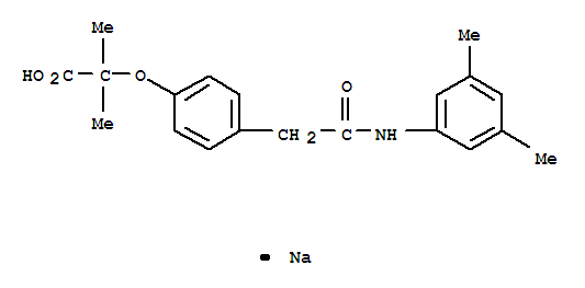 EfaproxiralSodium;Propanoicacid,2-[4-[2-[(3,5-dimethylphenyl)amino]-2-oxoethyl]phenoxy]-2-methyl-,monosodiumsalt