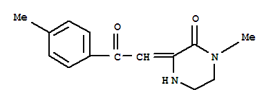 (3Z)-1-methyl-3-[2-(4-methylphenyl)-2-oxo-ethylidene]piperazin-2-one