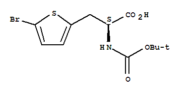 (S)-3-(5-Bromothiophen-2-yl)-2-[(tert-butoxycarbonyl)amino]propionicacid