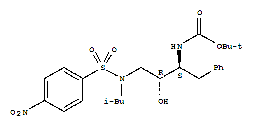 Tert-Butyl[(1S,2R)-1-benzyl-2-hydroxy-3-[isobutyl[(4-nitrophenyl)sulfonyl]amino]propyl]carbamate
