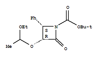 (3R,4S)-tert-Butyl3-(1-ethoxyethoxy)-2-oxo-4-phenylazetidine-1-carboxylate