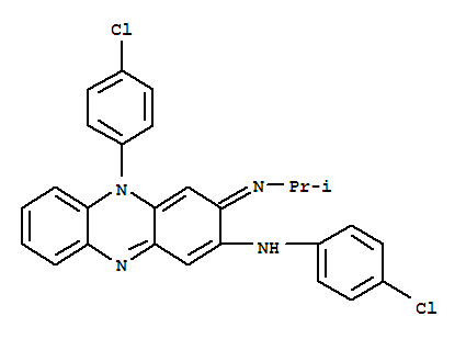 Clofazimine;NSC-141046;2-Phenazinamine,N,5-bis(4-chlorophenyl)-3,5-dihydro-3-[(1-methylethyl)imino]-