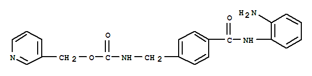 Entinostat(MS-275);SNDX-275;pyridin-3-ylmethyl4-((2-aminophenyl)carbamoyl)benzylcarbamate