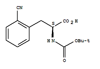 2-Cyano-N-[(1,1-dimethylethoxy)carbonyl]-L-phenylalanine