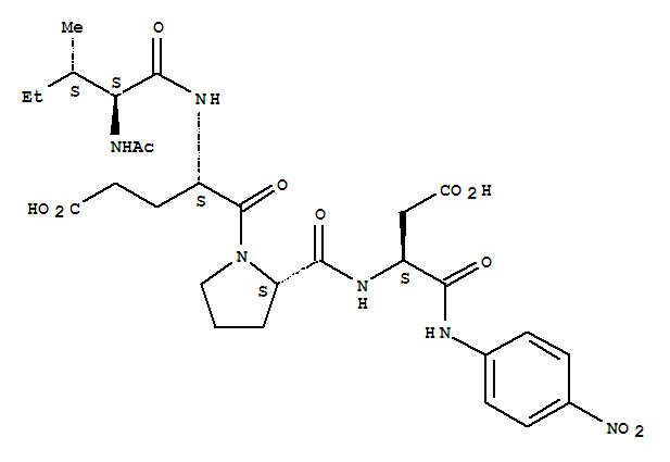 L-α-Asparagine,N-acetyl-L-isoleucyl-L-α-glutamyl-L-prolyl-N-(4-nitrophenyl)-