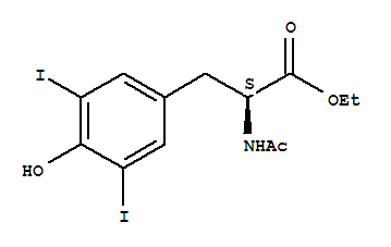 (S)-Ethyl2-acetamido-3-(4-hydroxy-3,5-diiodophenyl)propanoate