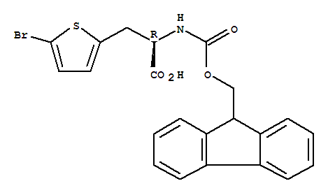 (αR)-5-Bromo-α-[[(9H-fluoren-9-ylmethoxy)carbonyl]amino]-2-thiophenepropanoicacid