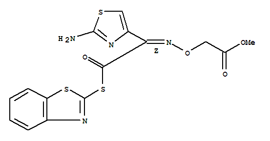 (S)-2-Benzothiazolyl(Z)-2-(2-aminothiazole-4-yl)-2-methoxycarbonylmethoxyiminothioacetate