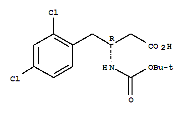 (βR)-2,4-Dichloro-β-[[(1,1-dimethylethoxy)carbonyl]amino]benzenebutanoicacid