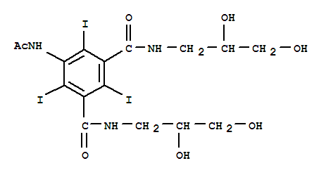 5-(Acetamido)-N,N'-bis(2,3-dihydroxypropyl)-2,4,6-triiodo-1,3-benzenedicarboxamide