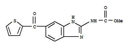 Nocodazole;Oncodazole;methyl6-(thiophene-2-carbonyl)-1H-benzo[d]imidazol-2-ylcarbamate