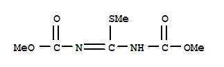 Methyl(((methoxycarbonyl)amino)(methylthio)methylene)carbamate