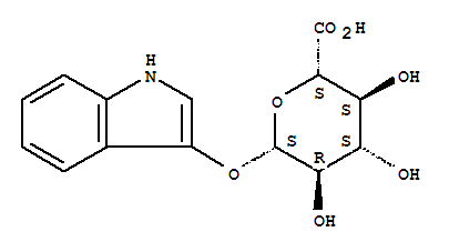 3-Indoxyl-beta-D-glucuronicacidcyclohexylammoniumsalt
