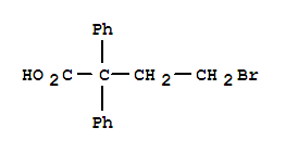 4-Bromo-2,2-diphenylbutyricacid