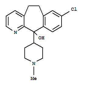 8-chloro-11-(1-methylpiperidin-4-yl)-6,11-dihydro-5H-benzo[5,6]cyclohepta[1,2-b]pyridin-11-ol