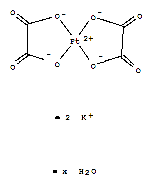 Platinate(2-),bis[ethanedioato(2-)-O,O']-,dipotassium,hydrate,(SP-4-1)-(9CI)