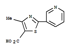 4-METHYL-2-(3-PYRIDINYL)-1,3-THIAZOLE-5-CARBOXYLICACID