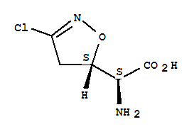 5-Isoxazoleaceticacid,a-amino-3-chloro-4,5-dihydro-,(aS,5S)-