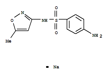 sodiumN-(5-methylisoxazol-3-yl)sulphanilamidate