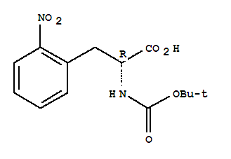 D-Phenylalanine,N-[(1,1-dimethylethoxy)carbonyl]-2-nitro-
