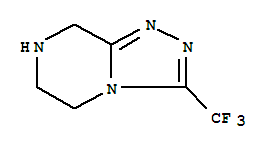 3-(Trifluoromethyl)-5,6,7,8-tetrahydro-[1,2,4]triazolo[4,3-a]pyrazinehydrochloride