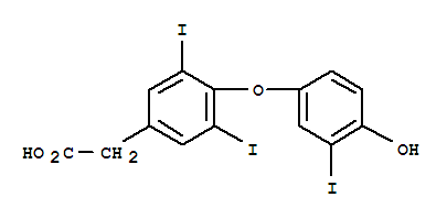 Tiratricol;Benzeneaceticacid,4-(4-hydroxy-3-iodophenoxy)-3,5-diiodo-