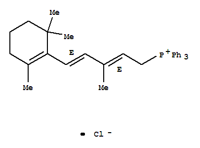 (E,E)-[3-methyl-5-(2,6,6-trimethyl-1-cyclohexen-1-yl)penta-2,4-dienyl]triphenylphosphoniumchloride