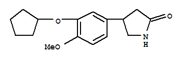 Rolipram;ZK-62711;SB95952;4-(3-(cyclopentyloxy)-4-methoxyphenyl)pyrrolidin-2-one