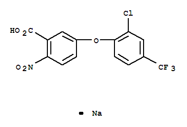 5-(2-Chloro-4-(trifluoro-methyl)phenoxy)-2-nitro-benzoicacidsodiumsalt