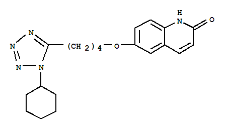 6-[4-(1-CYCLOHEXYL-1H-TETRAZOL-5-YL)BUTOXY]-2(1H)-QUINOLINONE
