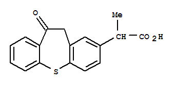 Zaltoprofen;10,11-dihydro-α-methyl-10-oxo-dibenzo[b,f]thiepin-2-aceticacid