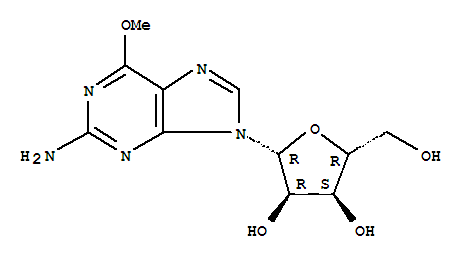 2-Amino-6-methoxypurineRibonucleoside;6-O-Methylguanosine